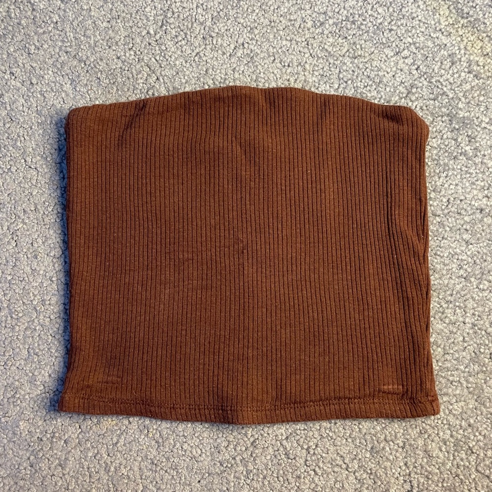 Brown Tube Top